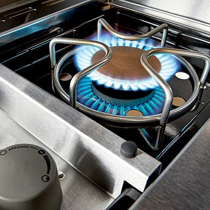 Weber Summit S-670 6-Burner Natural Gas Grill, Stainless Steel