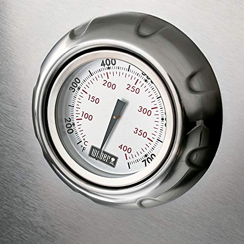 Weber Summit S-670 6-Burner Natural Gas Grill, Stainless Steel