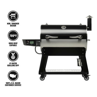 recteq Flagship 1100 Wood Pellet Smoker Grill | Wi-Fi-Enabled Smart Pellet Grill | 1100 Square Inches of Cook Space | 40 lbs Hopper | Up to 40 Hours of Cooking | Large BBQ Pellet Grill