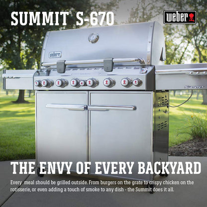 Weber Summit S-670 Gas Grill, Liquid Propane
